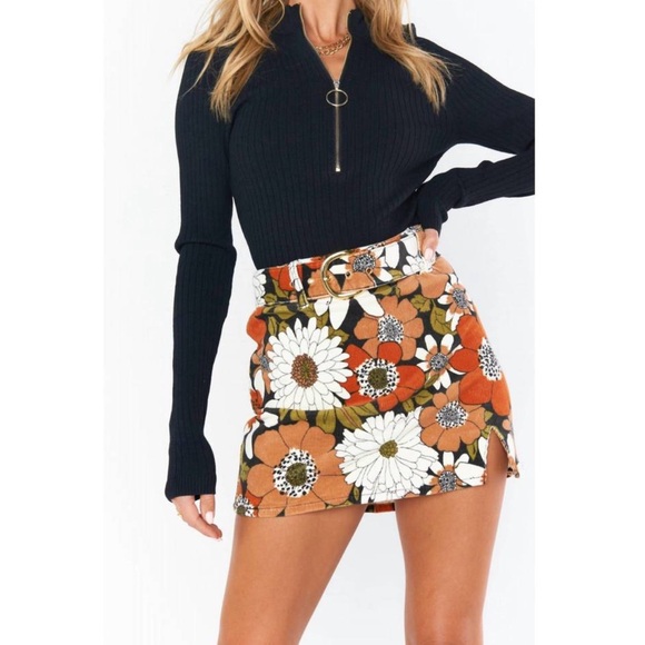 Show Me Your MuMu Dresses & Skirts - Show Me Your Mumu Revolve Tyra Belted Mini Skirt